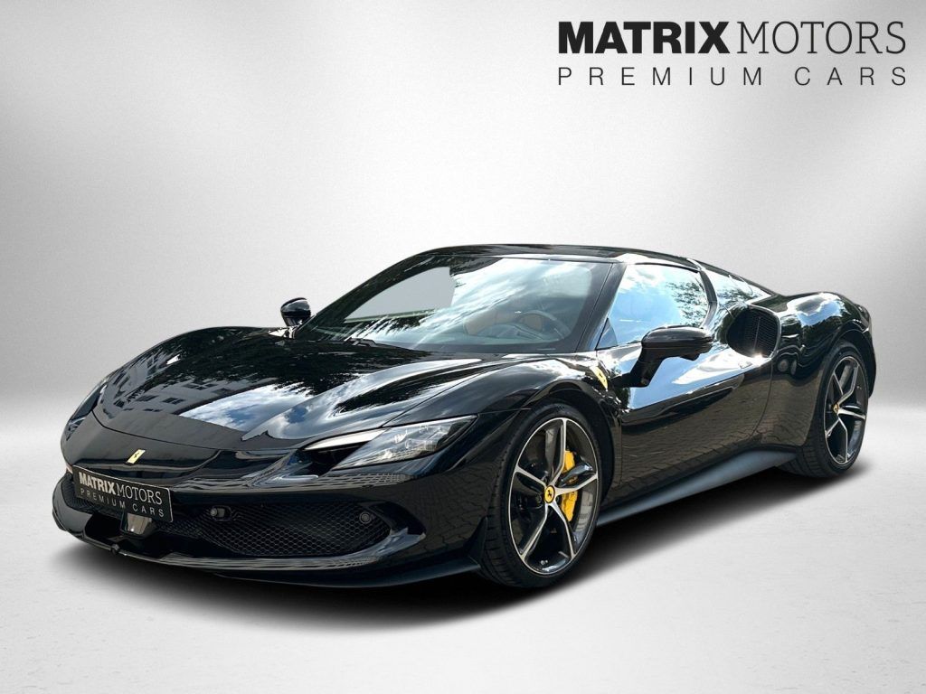 Ferrari 296 GTB Carbon Lift Ceramic Exhaust Pipes 360°